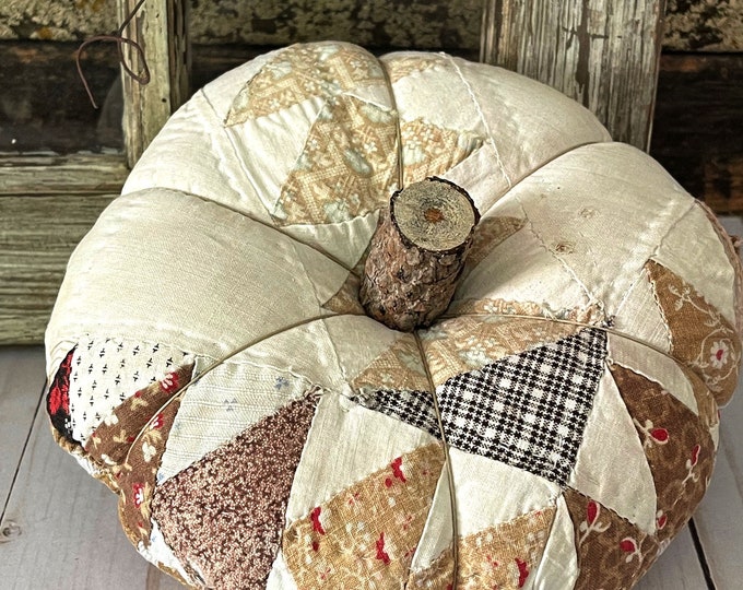 Primitive Fall Halloween Vintage Quilt Pumpkin - Etsy