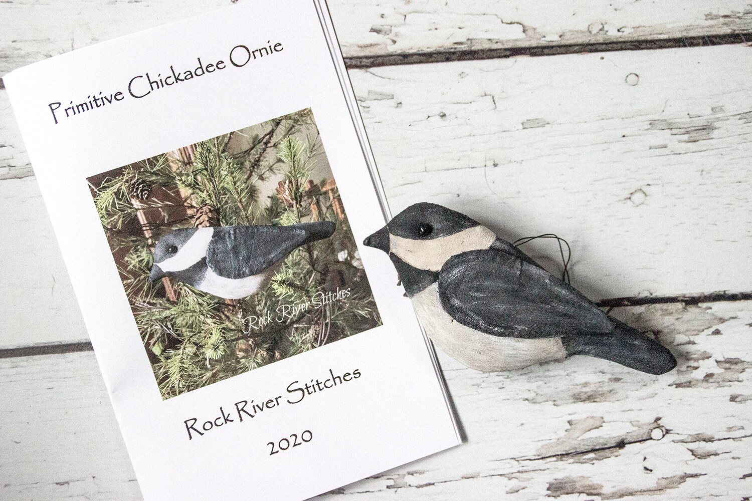 Chickadee Sculpture Bronze "Birds Of A Feather Summer