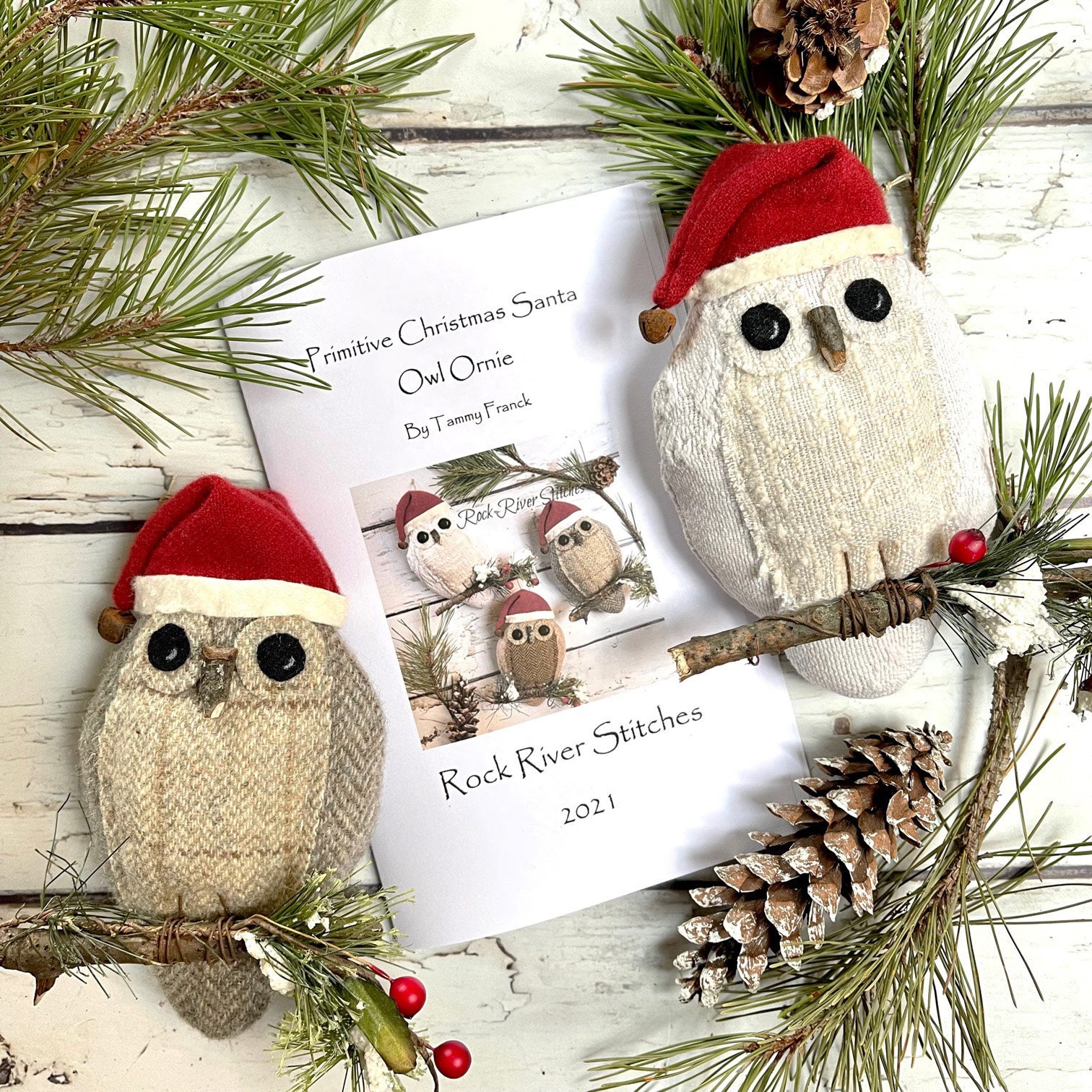 PATTERN Digital PDF Sewing Pattern Primitive Christmas Santa | Etsy