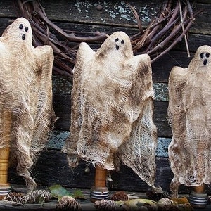 WZÓR Prymitywne lalki Halloween Ghost Make Do E-WZÓR