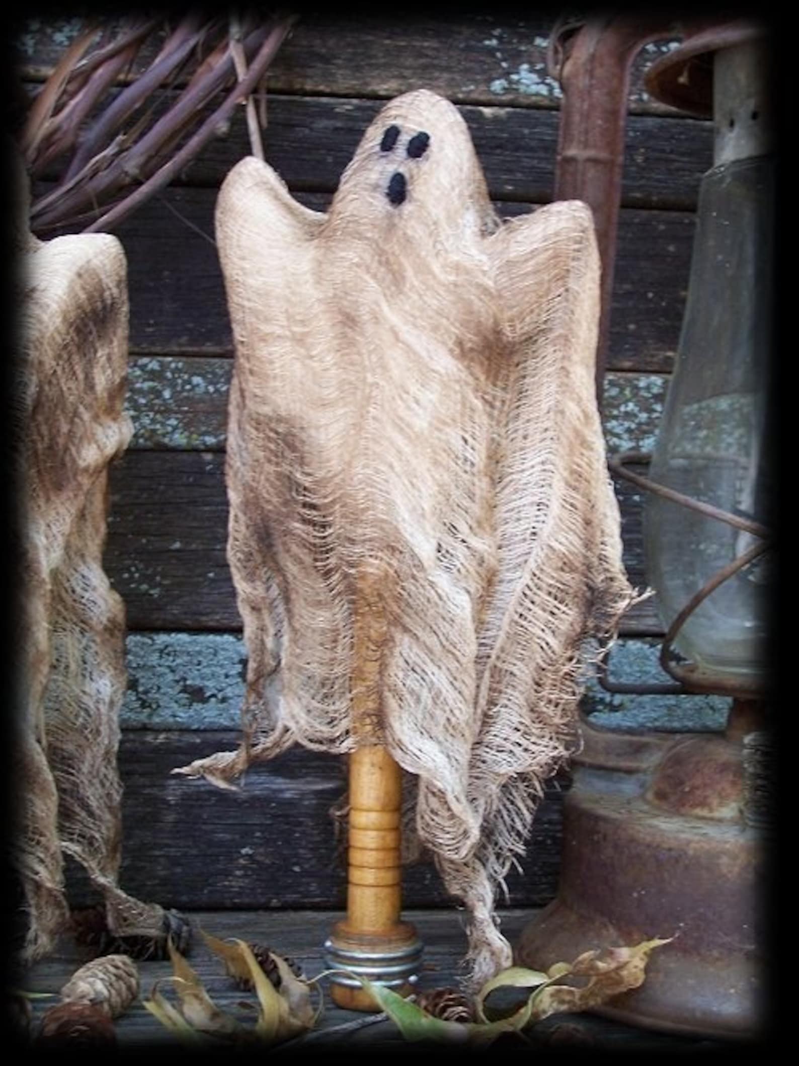 PATTERN Primitive Halloween Ghost Make Do Dolls E-PATTERN - Etsy