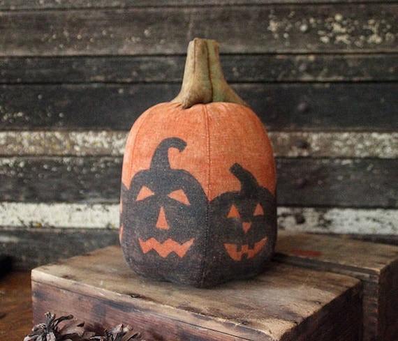 PATTERN Primitive Halloween Silhouette Pumpkin Pattern, Digital PDF Pattern, 3 Silhouette Designs, Halloween Silhouette, Holiday Decor