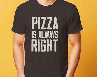 Pizza T-Shirt Dark Side Di Il Divertente da Uomo Pink Floyd Parodia
