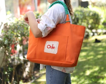 ★送料・関税込★INSTANTFUNK★Giant yarn wool-blend tote bag Giant Yarn Tote Bag - Etsy