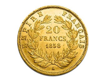 Moneta da 20 franchi Louis d'Or