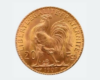 20 Francs Marianne Rooster Coin