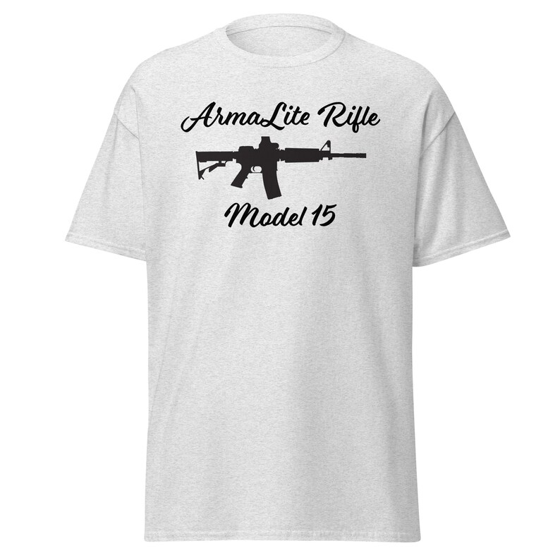 AR-15 Armalite Rifle Model 15 Classic Custom T-shirt - Etsy