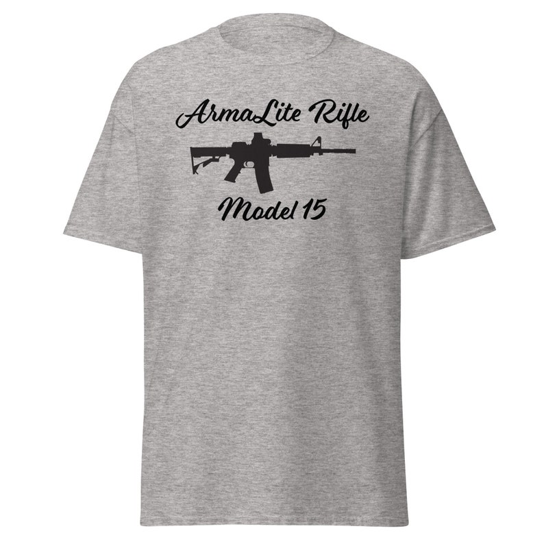 AR-15 Armalite Rifle Model 15 Classic Custom T-shirt - Etsy