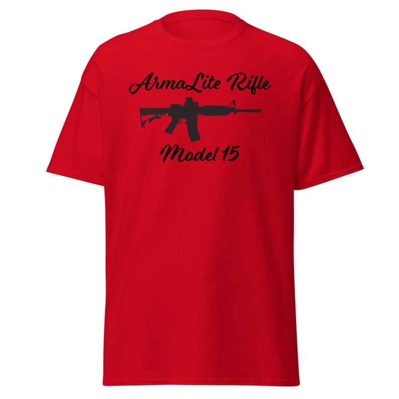 AR-15 Armalite Rifle Model 15 Classic Custom T-shirt - Etsy