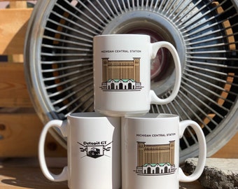 Michigan Central Train Station - Ceramic Mug