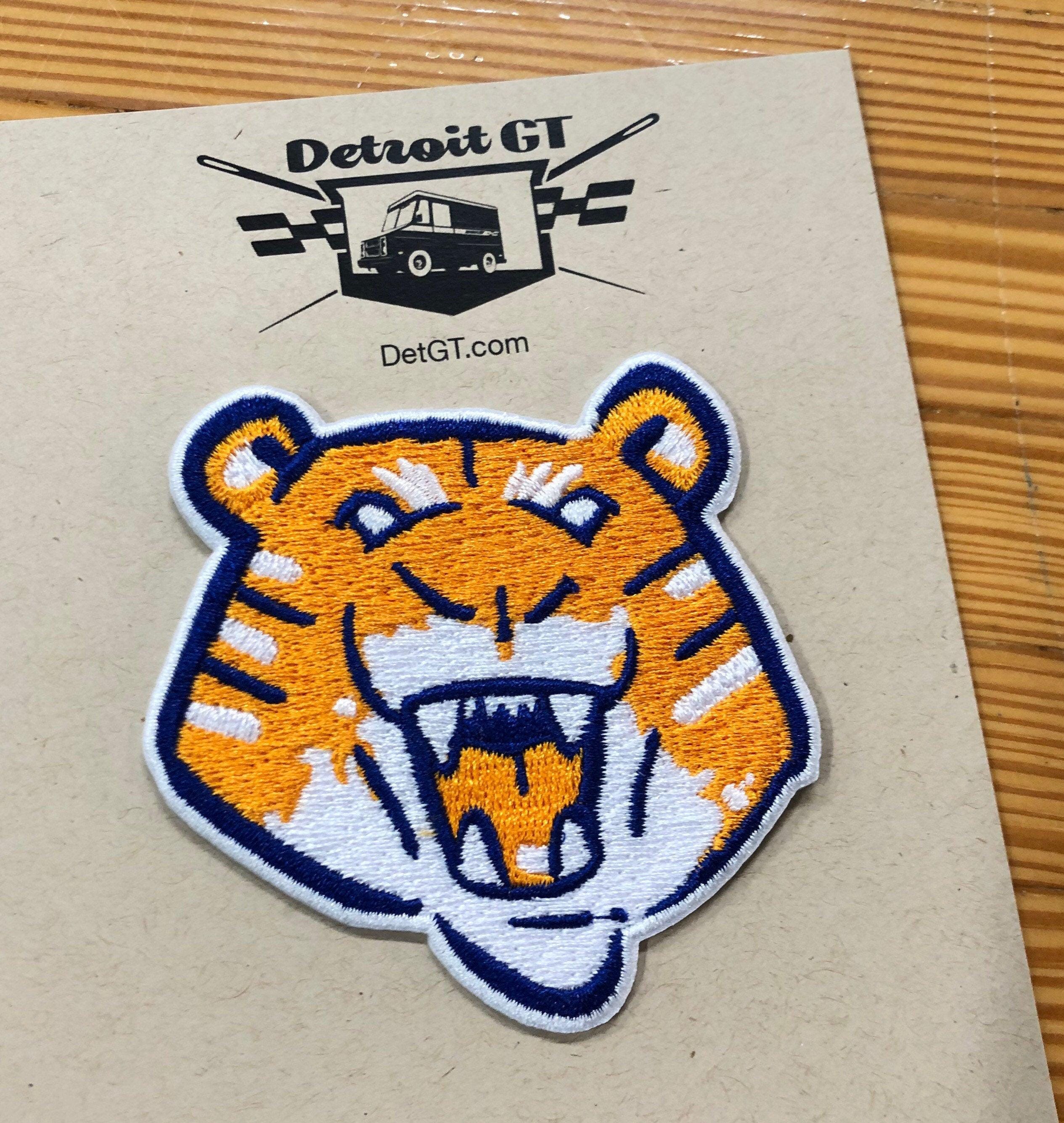 Detroit Tigers MLB Iron-On Embroidered Patch – 3" X 2" – Free Shipping!