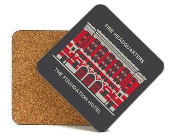 Foundation Firehouse Coaster