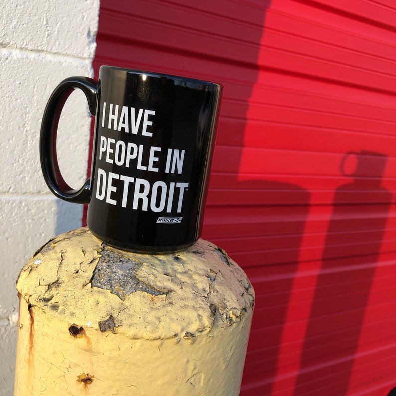 I have people in Detroit Ceramic Mug image 3