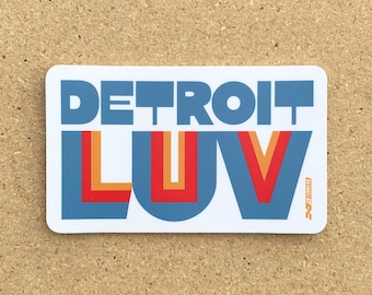 Detroit LUV - sticker