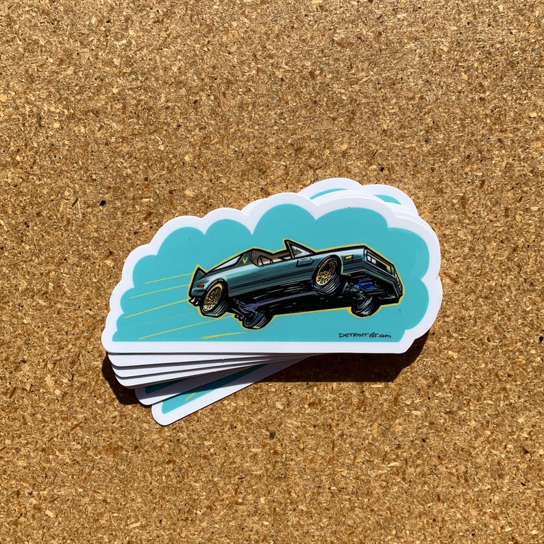 The Bandit Sticker - Etsy