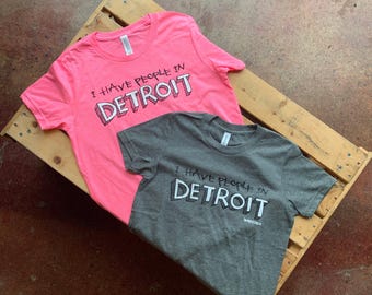 I Have People In Detroit - Youth Tee
