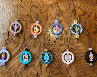 Beaded Car Charms