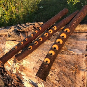 Kolyanka flute / Ukrainian sopilka whistle authentic folk 6 hole woodwind