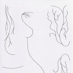 After Aubrey (1999) signed print on grey stock