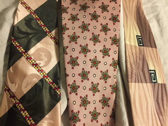 Think Pink: Vintage Necktie Triad