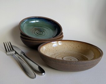 Handmade Stoneware Tapas Plate | Wheel Thrown Ceramic Serving Dish (UK)