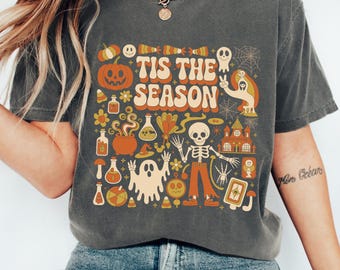 Trendy halloween-clipart, griezelig seizoensontwerp (PNG)