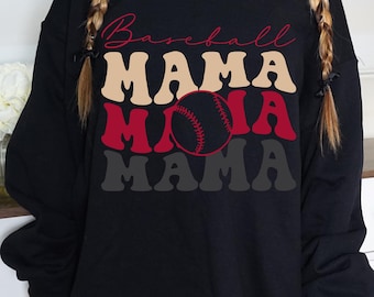 Baseball Mama Drip PNG: Coquette Bow Sublimation (Digital Download)