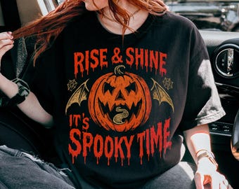 Griezelig seizoen PNG: vintage Halloween-pompoen, spookontwerp (digitale download)