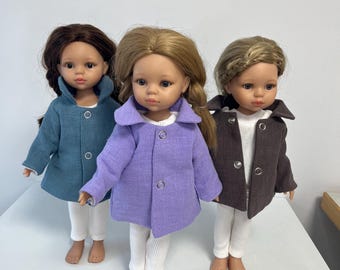 パオラ・レイナ・アミーガス32cm人形用リネンコート