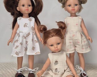 PAOLA REINA 32 cm人形用サマージャンプスーツ/パオラレイナ人形用サマージャンプスーツ Amigas