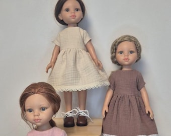 パオラ レイナ アミーガス 32 cm 人形用モスリンドレス