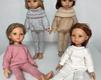 人形用トラックスーツ パオラ レイナ アミーガス 32 cm/人形用ストライプ トラックスーツ パオラ レイナ アミーガス 32 cm
