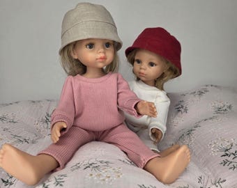 パオラ・レイナ・アミーガス32cm人形用リネンハット