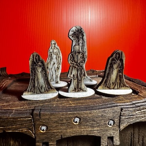 Laser geschnittene D&D-Minis