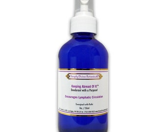 Déodorant biologique, entièrement naturel et sans aluminium 2 oz. - Favorise le drainage lymphatique