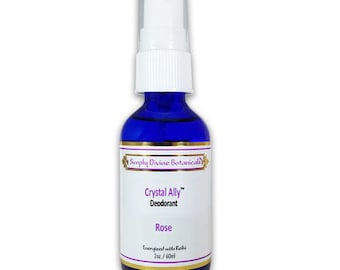 Crystal Ally All-Natural, Organic Deodorant Spray, 2 oz