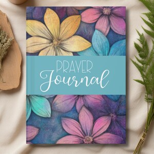 Floral Hardcover Prayer Journal: Christian Notebook Gift