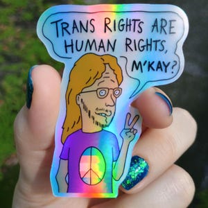 Trans Rights Sticker
