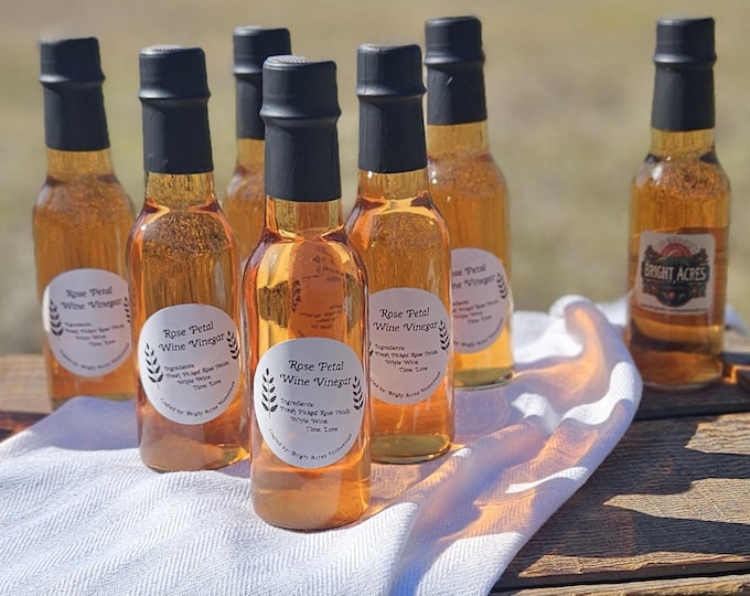 Rose Wine Vinegar - Homemade