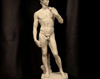 Michelangelo's David Statue - Museum Quality Mini Replica - Classical Italian Art Sculpture
