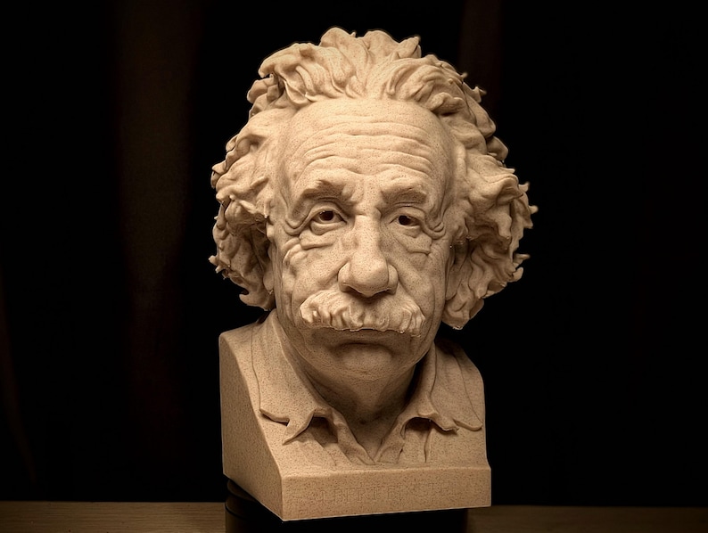 Albert Einstein Bust Sculpture for Teachers Students and Office