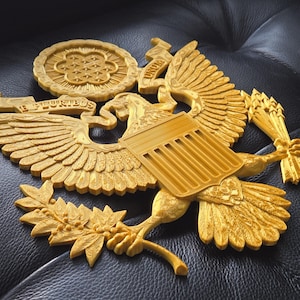 金のエイブラハム・リンカーン胸像：歴史的なアメリカ大統領像 - Etsy 日本