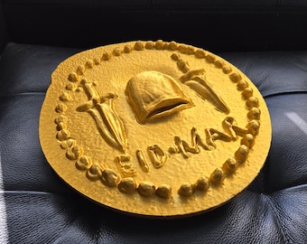 EID MAR Coin Replica: Julius Caesar Assassination Denarius Display Plaque