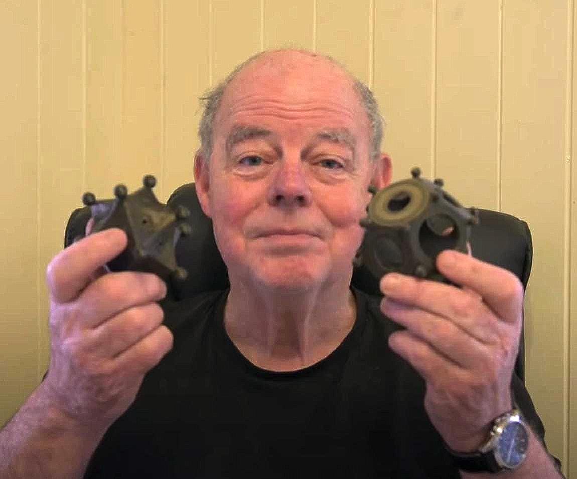 神秘的な古代ガロ・ローマ十二面体 - ブロンズ製歴史的謎の遺物 - 古代