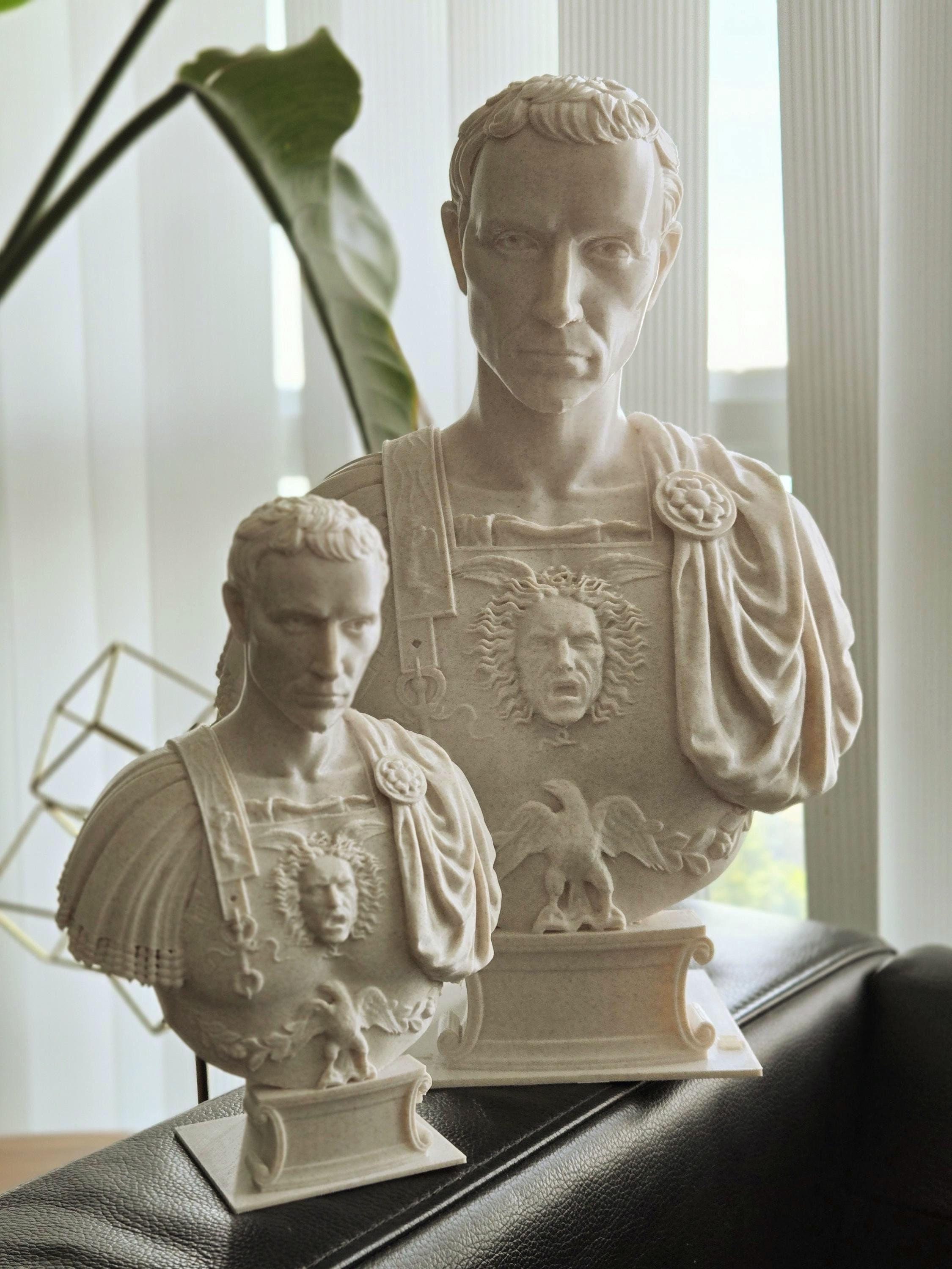 ローマ帝国 ユリウス・カエサル 大理石 アンティーク イタリア ローマ