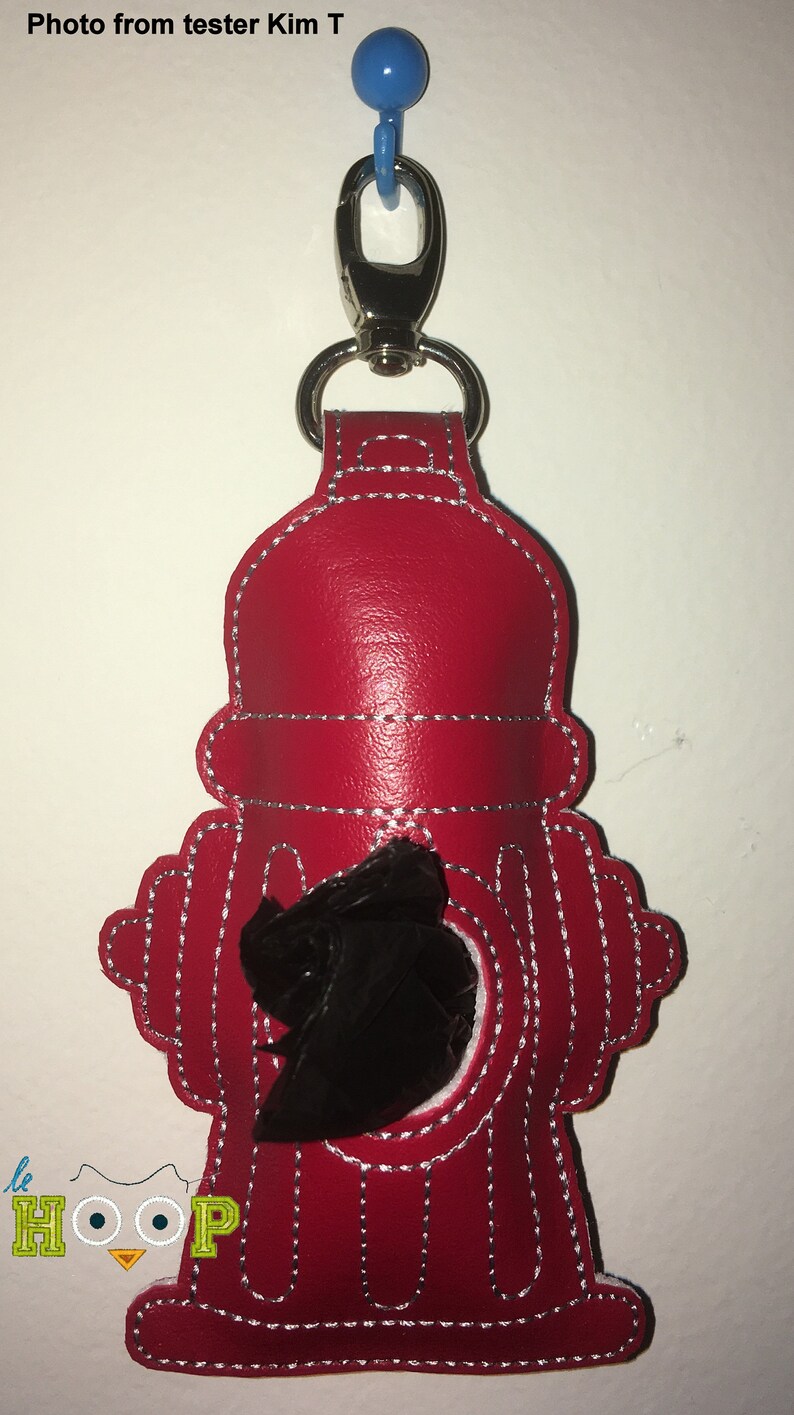 ITH LARGE Fire Hydrant Dog Waste poop Bag Holder Machine Etsy