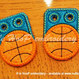 Machine Embroidery BASKETBALL Shoe Charms In-Hoop Design Monogram 4x4 5x7 6x10 Sports TAGS Personalize Costume Fan Team Wings