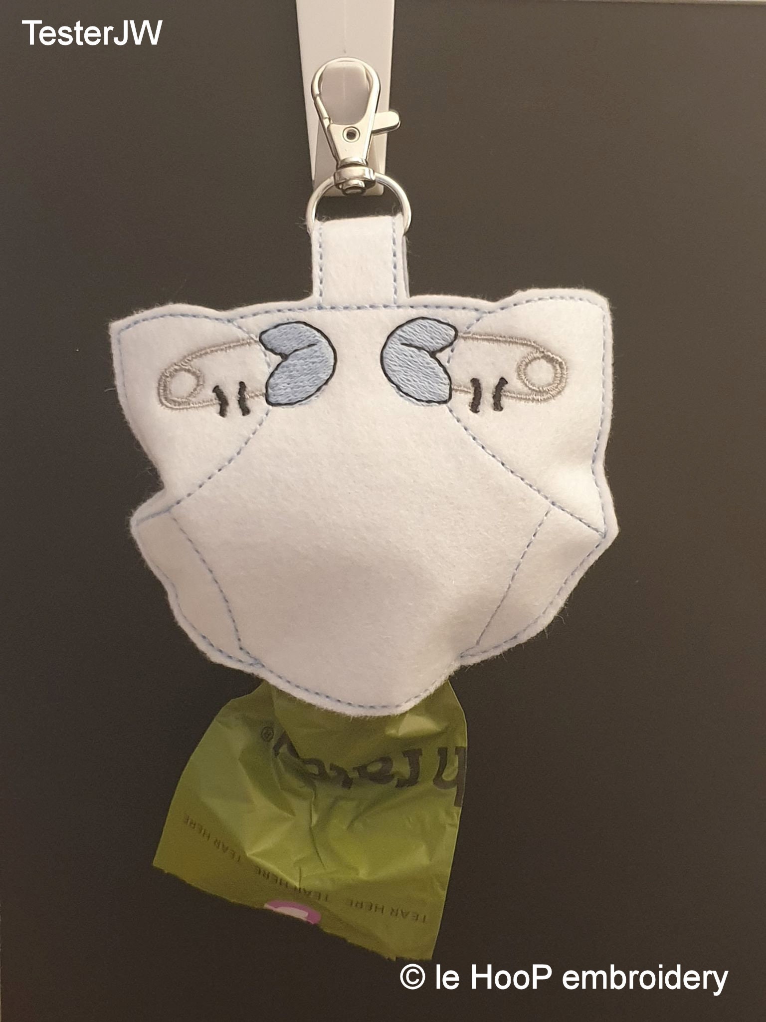 ITH Diaper Waste Bag Dispenser Holder Machine Embroidery Etsy