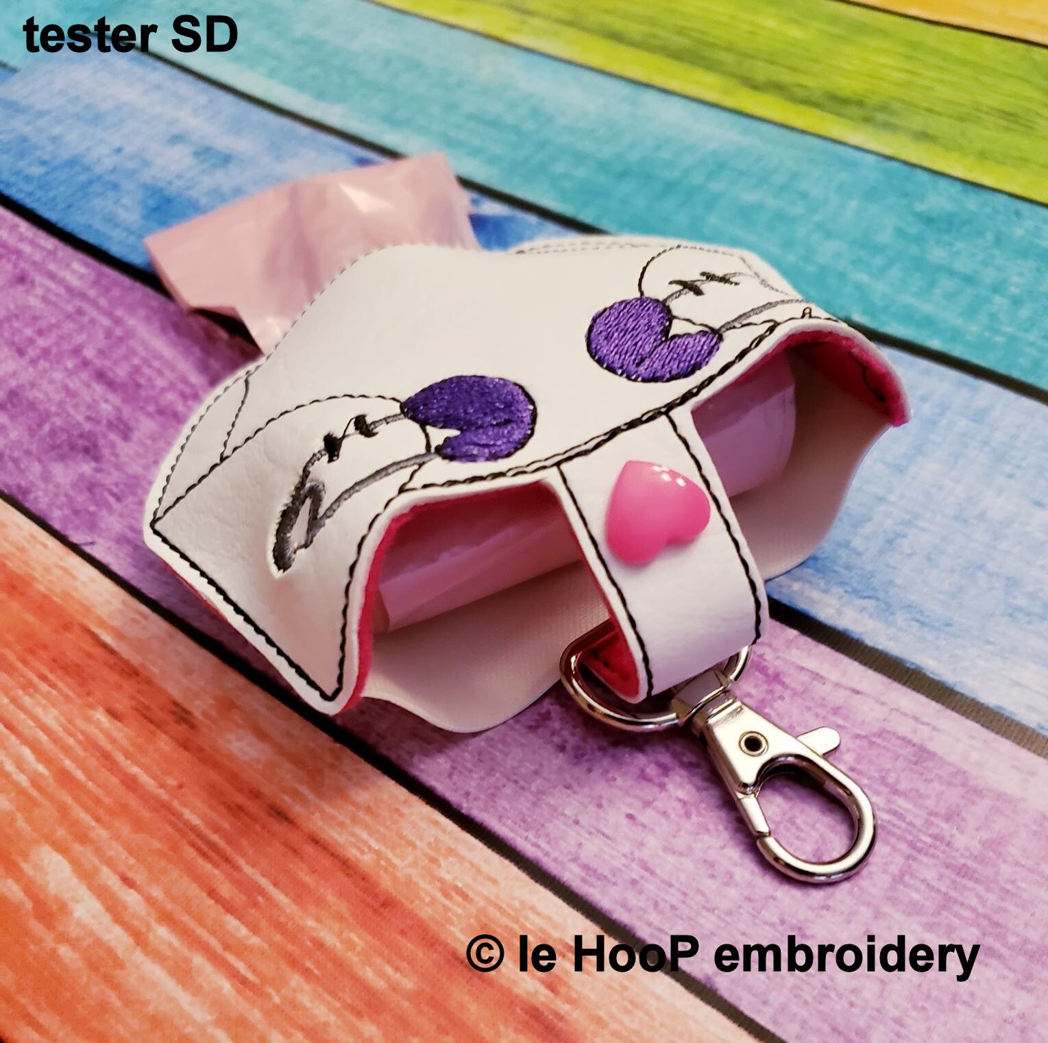 ITH Diaper Waste Bag Dispenser Holder Machine Embroidery Etsy