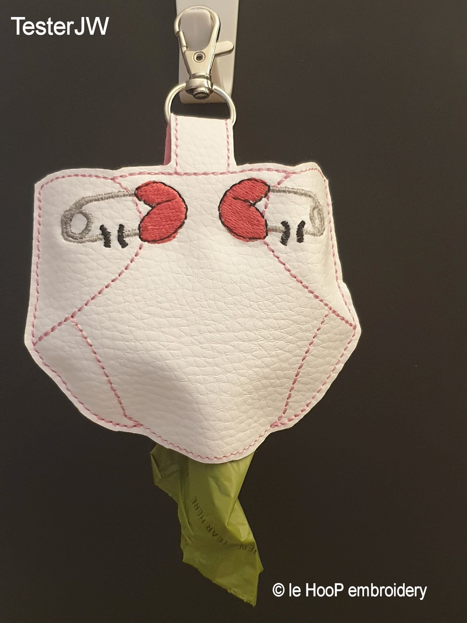 ITH Diaper Waste Bag Dispenser Holder Machine Embroidery Etsy